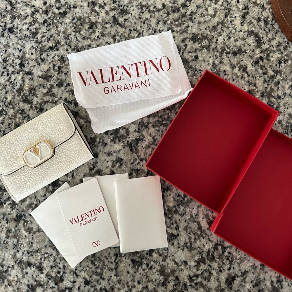 Valentino Garavani Cream Women's Wallet